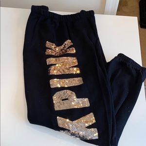 PINK CLassic joggers